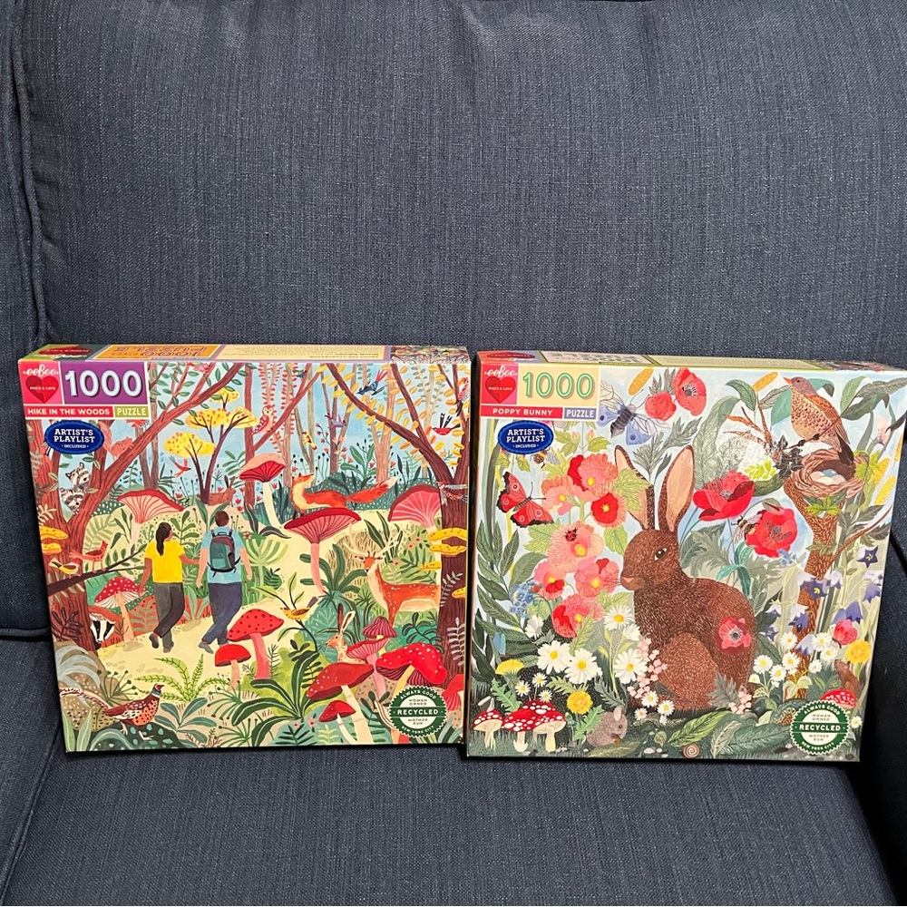 Vibrant Nature Puzzle Set - 1000 Pieces